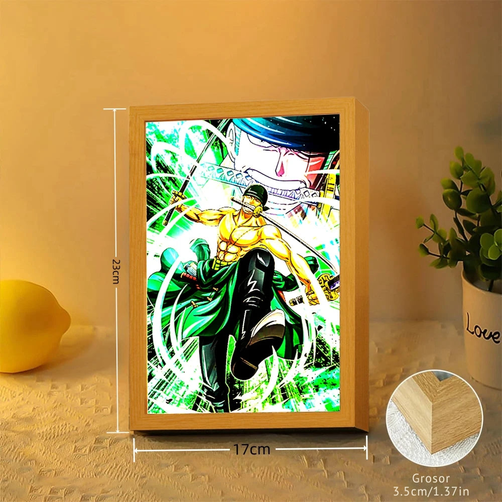 CUADRO LED SERIE ANIME