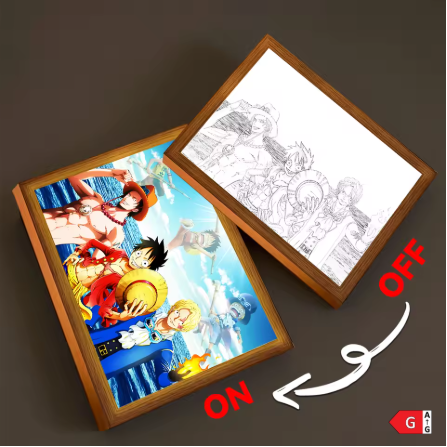 CUADRO LED SERIE ANIME