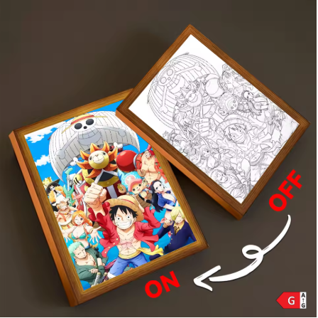 CUADRO LED SERIE ANIME