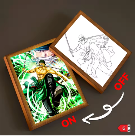 CUADRO LED SERIE ANIME